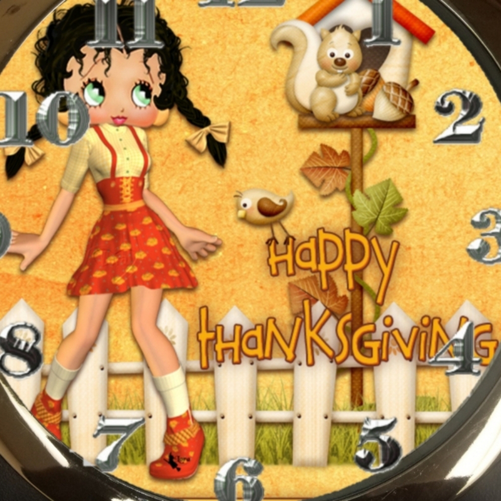 Thanksgiving  Betty Boop!